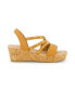 Фото #4 товара Little and Big Girls Amber Studs Wedge Sandal