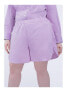 Plus Size Easy Inseam Walking Shorts Lilac day dream, 1 - фото #1