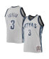 Фото #2 товара Men's Allen Iverson Gray Georgetown Hoyas 1995-96 Swingman Replica Jersey