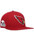 Фото #2 товара Men's Cardinal Arizona Cardinals Logo II Snapback Hat