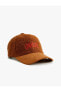 Peluş Cap Şapka İşleme Detaylı
