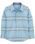 Toddler Baja Stripe Button-Front Shirt 2T