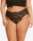 Фото #1 товара Women's Plus Size Signature Lace French Brief