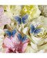 ფოტო #5 პროდუქტის Denim Ombré (1-3/4 ct. t.w.) & White Sapphire (1/2 ct. t.w.) Butterfly Stud Earrings in 14k White Gold