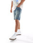 Фото #1 товара Levi's 501 original straight denim shorts in dark blue