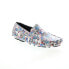 Фото #2 товара Robert Graham Anchor RG5634S Mens White Loafers & Slip Ons Moccasin Shoes