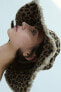 ANIMAL PRINT BUCKET HAT