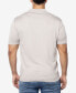 ფოტო #2 პროდუქტის Men's Classic Ribbed Texture Polo Sweater