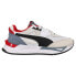 Фото #2 товара Puma Mirage Sport Remix Lace Up Mens White Sneakers Casual Shoes 381051-03