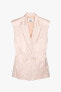 Фото #8 товара Oversize linen blend waistcoat - limited edition