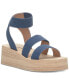 Фото #1 товара Women's Samella Strappy Platform Wedge Sandals