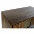 Фото #6 товара Тумба с ящиками DKD Home Decor Коричневый Медь Позолоченный Серебристый Металл древесина акации современный 87 x 47 x 101 cm
