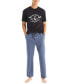 ფოტო #4 პროდუქტის Men's Graphic Sleep T-Shirt