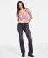 ფოტო #4 პროდუქტის Women's Sweet Mid-Rise Bootcut Jeans