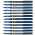 Фото #4 товара Ручка с жидкими чернилами Pilot V-7 Hi-Tecpoint Синий 0,5 mm (12 штук)