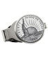 Men's Statue of Liberty Commemorative Half Dollar Coin Money Clip