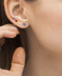 Gold-Tone Deva Multicolor Stone Drop Earrings