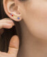 ფოტო #3 პროდუქტის Gold-Tone Deva Multicolor Stone Drop Earrings