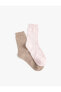 Фото #1 товара Basic 2'li Soket Çorap Seti Çok Renkli