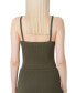 ფოტო #2 პროდუქტის Women's Rib-Knit Tank Top