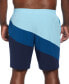 Фото #3 товара Men's Big & Tall Color Surge Colorblocked 9" Swim Trunks
