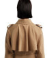 Фото #5 товара Women's Belted Water-Repellent Trench Coat