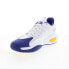 Фото #5 товара Reebok Solution Mid Mens White Leather Lace Up Athletic Basketball Shoes