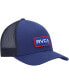 Фото #4 товара Men's Navy Logo Ticket Trucker III Snapback Hat
