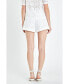 ფოტო #2 პროდუქტის Women's Emboidered Cotton Shorts