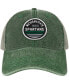 Фото #3 товара Men's Green Michigan State Spartans Sunset Dashboard Trucker Snapback Hat