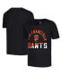 ფოტო #1 პროდუქტის Big Boys Black San Francisco Giants Halftime T-shirt