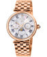 ფოტო #1 პროდუქტის Women's Florence Rose Gold Stainless Steel Watch 36mm