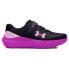 UNDER ARMOUR PS Surge 4 AC running shoes Black / Lavish / Salt Purple, 33 - фото #1