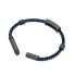 Stylish men´s blue leather bracelet Assault PEAGB0034901