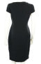 Maggy London Womens 121847 Black and Blue Pencil Stretch Bodycon Dress Size 6