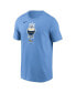ფოტო #3 პროდუქტის Men's Powder Blue Milwaukee Brewers City Connect Large Logo T-shirt