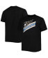 Фото #2 товара Men's Black Washington Capitals Big and Tall Special Edition 2.0 T-shirt