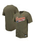Men's Olive Clemson Tigers Replica Full-Button Baseball Jersey