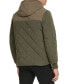 ფოტო #2 პროდუქტის Men's Colorblock Hooded Quilted Jacket