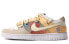 【定制球鞋】 Nike Dunk Low 特殊鞋盒 危机飞行 涂鸦 复古简约 低帮 板鞋 GS 棕黄 / Кроссовки Nike Dunk Low DH9765-100