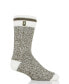 Men's Jeffrey Cream Block Twist Crew Sock