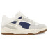 Фото #1 товара Puma L. London X Slipstream Lo Lace Up Womens Blue, Off White Sneakers Casual S