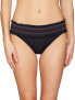 Фото #1 товара Bleu Rod Beattie 175015 Women's Smocked Band Hipster Bikini Bottom Black Size 6