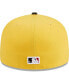 Фото #5 товара Men's Yellow, Black New York Yankees Grilled 59FIFTY Fitted Hat