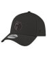 Фото #1 товара Men's Black Cleveland Guardians A-Frame 9FORTY Adjustable Hat