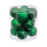 Фото #1 товара Ёлочные шарики Зеленый Пластик 8 x 8 x 8 cm (12 штук)