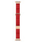 Фото #3 товара Unisex Dakota Leather Watch Strap for Size- 42mm, 44mm, 45mm, 49mm