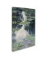 Фото #2 товара Monet 'Pond With Water Lilies' Canvas Art - 19" x 12" x 2"