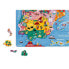 JANOD Magnetic Spain Map Educational Toy
