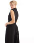 Фото #4 товара Stradivarius tailored wrap waistcoat in black